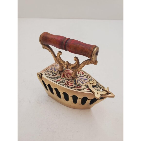 vintage decoration, brass plate, old plate model, carbon plate decoratio… - Picture 6 of 10